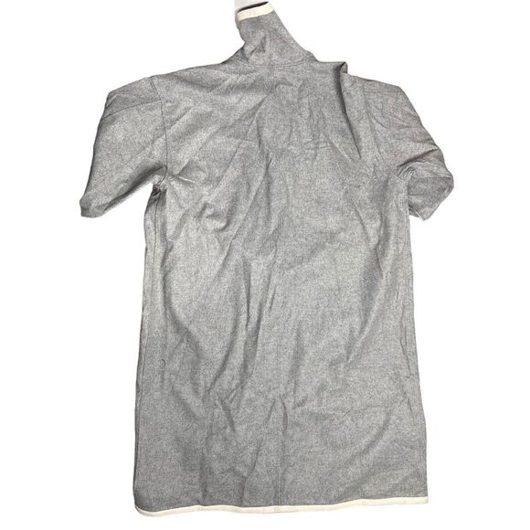 Tanya Taylor Women's M/L Grey And Floral Cadence Wool-Blend Robe Coat NWT $765‎ - Picture 9 of 13